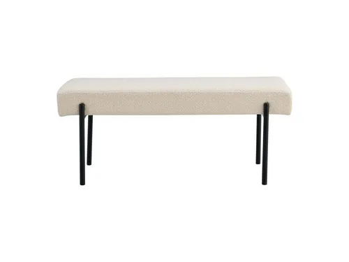 Sitzbank DROP SWINDON - Skandinavisches Design für Ihr Zuhause - Drohnen: Hoher Sitzkomfort mit zeitlosem skandinavischen Design in creme-weiß, ideal für Flur oder Schlafzimmer. Hergestellt aus besten Materialien für langlebige Schönheit.