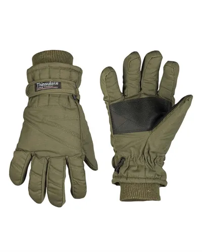 Fingerhandschuhe Thinsulate™ oliv, Camping, Outdoor, Military   -NEU-