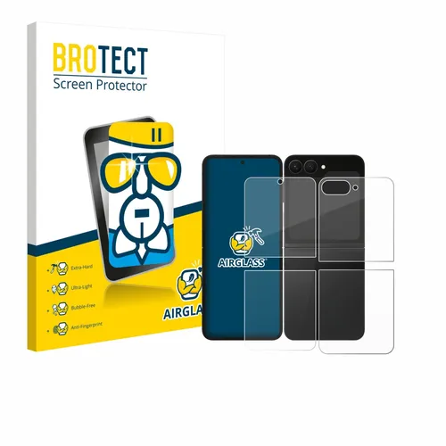 Panzerfolie Schutzglas Samsung Galaxy Z Flip 7 FE (Display+Rückseite)