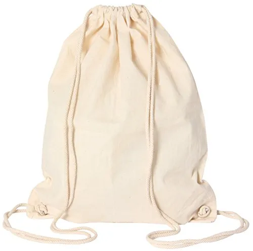 Bartl 111397 Baumwollbeutel mit Kordelzug Turnbeutel 45x37cm