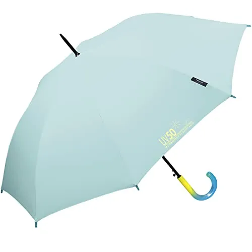 Happy Rain Stockschirm mit Automatik UV50 UV Protect - Auqa