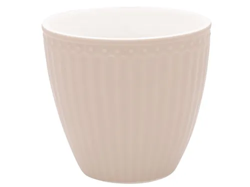 Greengate Tasse Latte Cup Alice Creamy Fudge in braun von GreenGate
