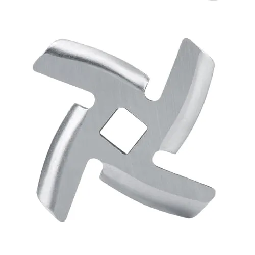 VOBOR Fleischwolf Klinge Elektrisch, Fleischwolf Ersatzteile, Fleisch-wolf Cutter Messer Ersatz, Haushalts Edelstahl Fleischbrecher (46 mm)
