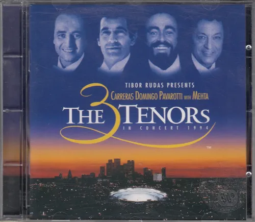 The 3 Tenors In Concert 1994 CARRERAS DOMINGO PAVAROTTI CD Album 1994 NEUWARE