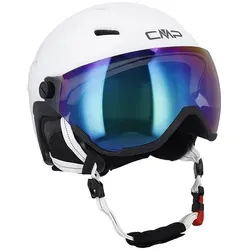 CMP WA-2 Skihelm mit Visier bianco-nero (00XS) XL