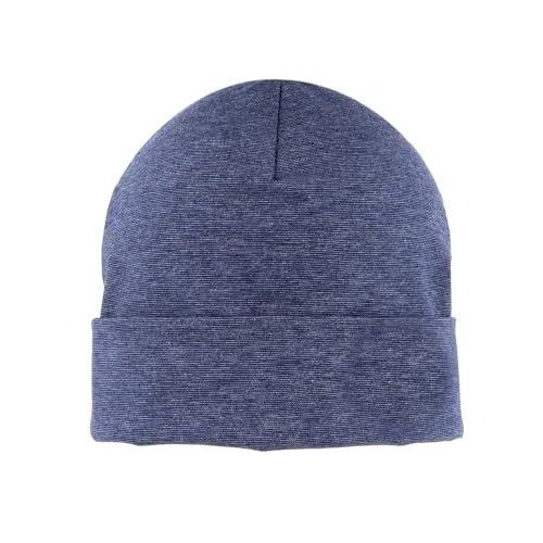 maximo GOTS Kids-Beanie Middle, Umschlag, Microringel, UV 50 Baumwolljersey