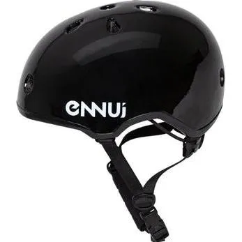 Ennui Erwachsene Helm Elite Black mit Visor – Sicher und Stilvoll