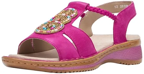 ara Damen Hawaii Sandale, PINK, 42 EU - Wanderschuhe mit hohem Komfort, ideal für entspannte Sommertage und Freizeitaktivitäten.