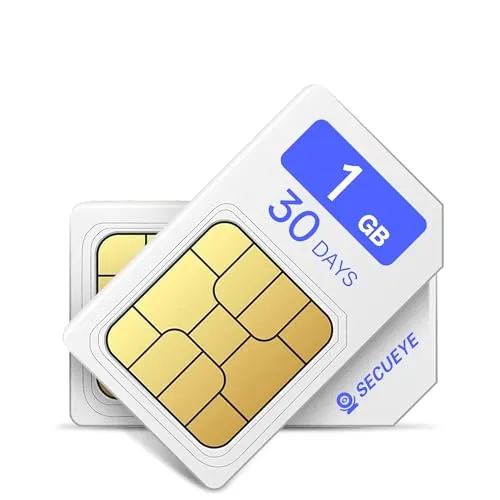 SECUEYE 4G LTE SIM-Karte ohne Vertrag