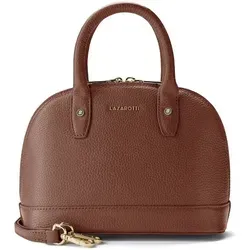 Lazarotti Bologna Leder Handtasche Damen - Stilvolle mittelgroße Henkeltasche mit abnehmbaren Tragegurt - Damen-Henkeltaschen, leicht und kompakt mit praktischem Stauraum, ideal für Alltag und besondere Anlässe. Hochwertiges Rind-Leder und elegantes Design machen sie zum perfekten Begleiter.