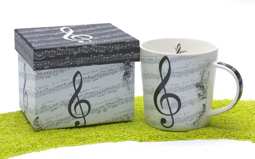 PPD Henkelbecher Trend Mug Porzellan I Love Music 350 ml