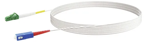 Schwaiger Glasfaser-Netzwerkkabel LC/APC-SC/UPC 9 m