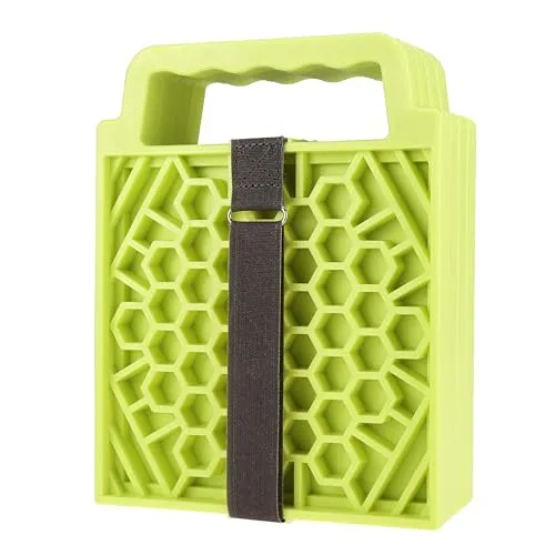 LTWHOME RV Kleine Stabilisator Stützplatten zur Sicherung der Kurbelstütze im Wohnmobil oder Wohnwagen Schwerlast 21 * 16.5cm (4 Stück)