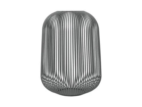 blomus Windlicht LITO Laterne Steel Gray large 45 cm in grau von Blomus