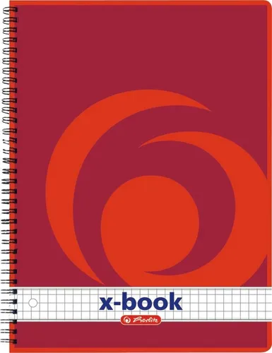 Herlitz Notizblock Kollegblock A5 70g/qm Rand links VE=80 Blatt kariert (4 Stück)