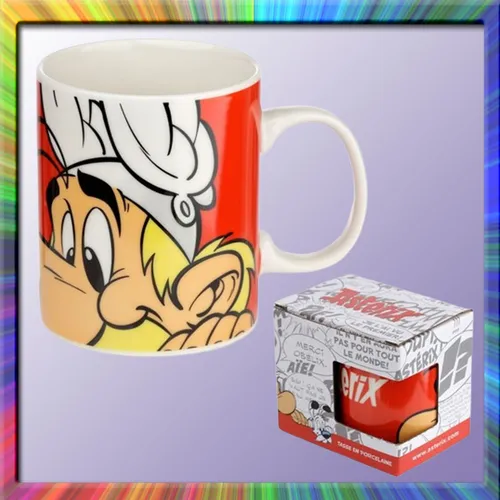 Asterix Porzellanbecher Tasse- Motiv ASTERIX 300ml - Comic, Kaffetasse, Geschenk