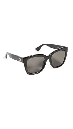 GUCCI Womens GG1338S Sunglasses, Black-Black-Smoke, 54 von GUCCI