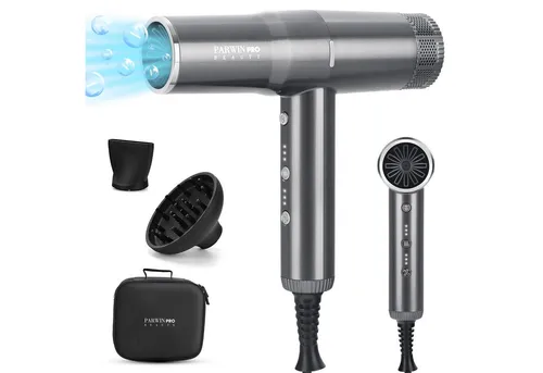 PARWIN PRO BEAUTY Haartrockner - Leistungsstarker Haartrockner mit 110.000 RPM bürstenlosem Motor und 30m/s Luftstrom für schnelles Trocknen, ideal für langes und dickes Haar. Inklusive Auto-Reinigungsfunktion und intelligenter Temperaturregelung.