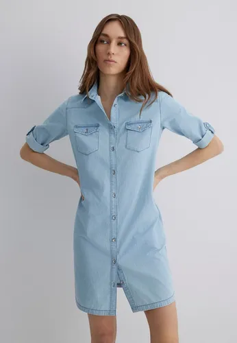 Mavi Damen LYRA Kleid - lt Blue lt Denim, XL - Kleider für Damen: Vielseitiges Jeans-Kleid im klassischen Denim-Style, perfekt für jeden Anlass und hohen Tragekomfort dank weichem Material.