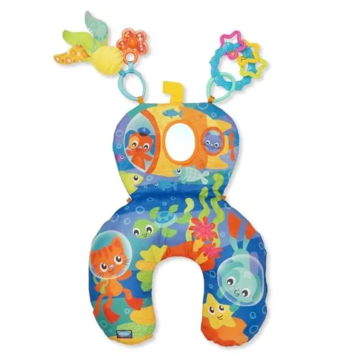 Playgro Ocean Adventure Bauchkissen, Spaß und Unterstützung für die Zeit des Mundes nach unten für Babys ab 0 Monaten