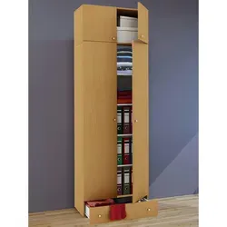 VCM my office Aktenschrank Vandol - Buche mit 4 Fachböden - Praktischer Aktenschrank für Ihr Büro: Der VCM my office Aktenschrank Vandol bietet 4 verstellbare Fachböden, ideal für eine übersichtliche Aktenorganisation und flexibles Gestalten.