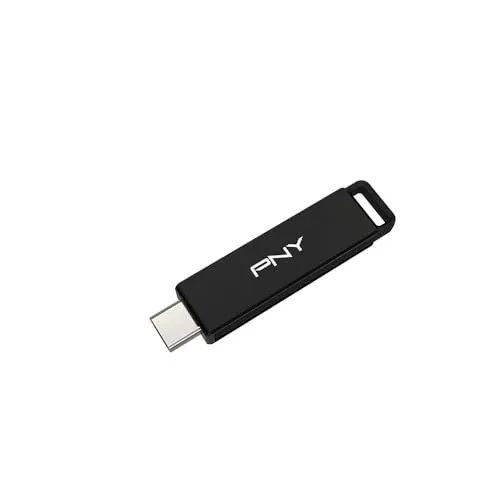 PNY Elite-X - USB-Flash-Laufwerk 64 GB USB-C, schnelle Datenübertragung bis 200 MB/s und stilvolles Design für unterwegs