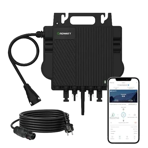 GROWATT Mikro-Wechselrichter 800 W NEO-800M-X für Balkonkraftwerk