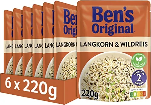 BEN'S ORIGINAL™ Express Langkorn & Wild Reis 6 x 220g von Ben's Original