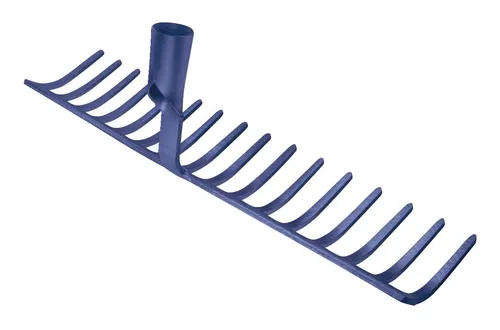 Idealspaten Straßenrechen 14 Zinken - Arbeitsbreite 455 mm - Rechen für effizientes Arbeiten im Garten, ideal für das Aufräumen von Laub und Schmutz mit 14 robusten Zinken.