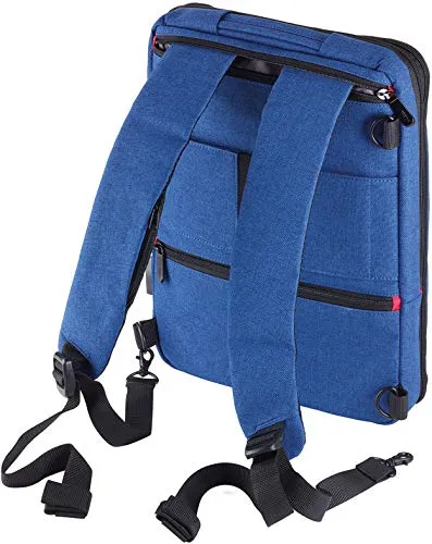 TROIKA SAFTSACK Business Rucksack – Elektronik-Ladefunktion - Laptop-Rucksack mit integriertem USB-Port zum Laden von Geräten unterwegs. Ideal für Geschäftsreisen, bietet Platz für Laptop (bis 13'') und Zubehör, organisiert alles effizient.