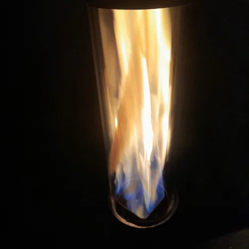 Glasröhre 100x2,5x1450 - Feuerschale mit Grill - Kategorie: Grills, vielseitige Feuerschale für gemütliche Abende und Grillvergnügen im Freien.