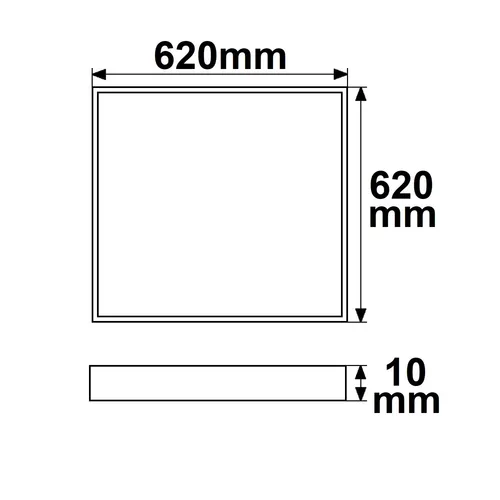 ISOLED Panel Professional Line 625 UGR<19 8H von ISOLED