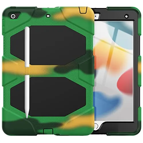 Lobwerk 3in1 Schutzhülle Displayschutz Stativ für Apple iPad mini 6 2021 6 Generation Cover Case hybrid Outdoor Tasche Case
