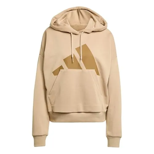 adidas Damen Essentials Big Logo French Terry Loose Hoodie von adidas