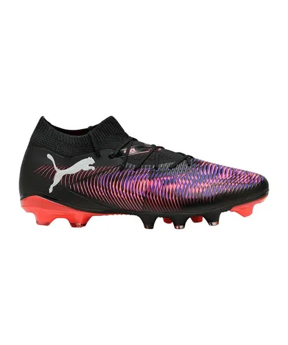 PUMA Unisex Future 8 Match FG/AG Fussballschuh, Black White-Glowing RED, 40.5 EU - Fußballschuhe mit perfekter Passform und robuster Verarbeitung, ideal für alle Jahreszeiten und sportliche Aktivitäten.