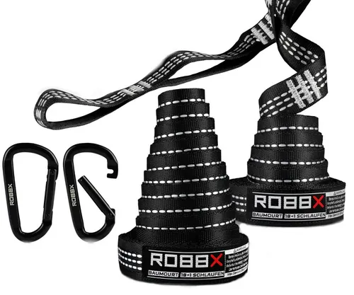ROBBX® Hängematte Befestigungsset 300x2,5cm von ROBBX