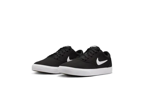 NIKE Herren Charge CNVS Sneaker, Schwarz/Weiß-Gum Light Brown - Herren-Sneaker mit stylischem Design und bequemer Passform, ideal für Freizeit und Sport.