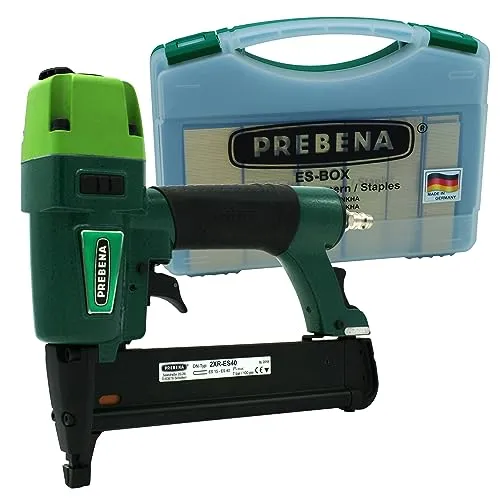PREBENA Druckluftnagler 2XR-ES40 Kombi in grün von Prebena