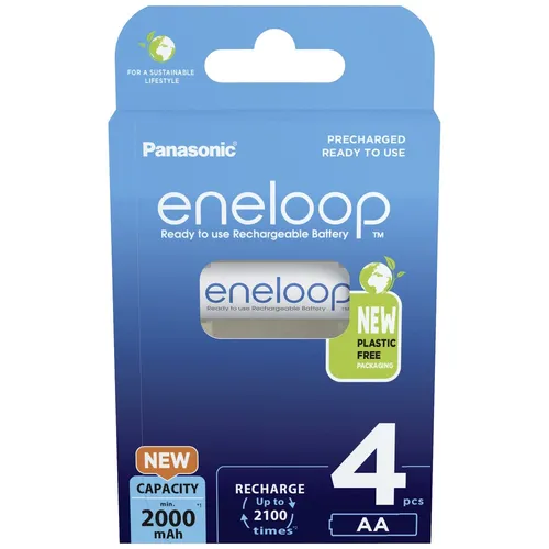 Produktbild Panasonic Eneloop Mignon AA 2000mAh Ni-MH BK-3MCDE