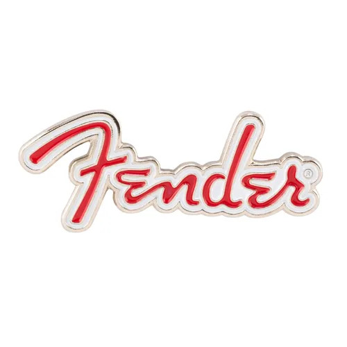 Fender Red Logo Enamel Pin von Fender