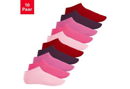 Footstar Füßlinge EVERYDAY! 10 Paar / 20 Paar Damen & Herren Sneaker Socken