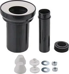 Abusanitair Wand WC Anschlussgarnitur DN 100