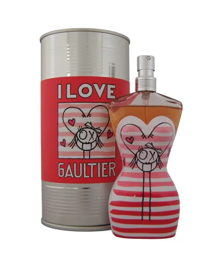 Jean Paul Gaultier Classique Eau Fraiche I Love Gaultier 100 ml - Damenduft mit spritziger Kopfnote aus Zitronensorbet und Ingwer, verführerische Basis aus Vanille und Moschus – perfekt für einen frischen, femininen Auftritt.