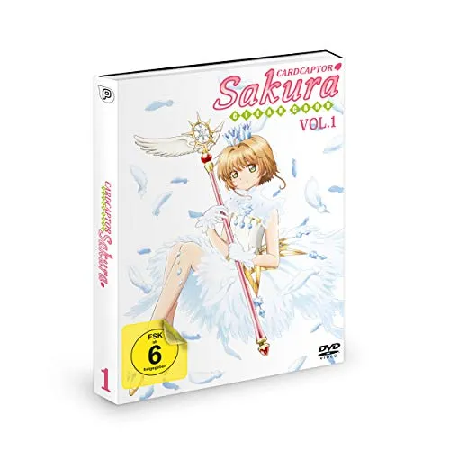 AV Visionen DVD Cardcaptor Sakura: Clear Card - Erlebe die Abenteuer von Sakura in der deutschen Synchronisation. Ideal für Fans ab 6 Jahren mit kompakten Maßen für jede Sammlung.