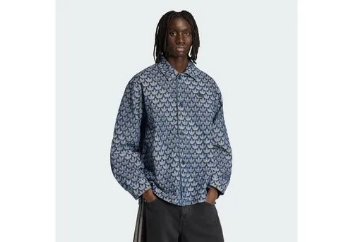 adidas Originals Jeanshemd HEMD MIT MONOGRAMM AUS DENIM (1-tlg)