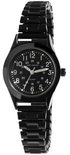 Just Watch Quarzuhr May mit Edelstahlzugband - Elegante Damenarmbanduhr mit 3 ATM Wasserdichtigkeit, hochwertigem Quarzuhrwerk und superlumineszierenden Zeigern für optimale Ablesbarkeit im Dunkeln.