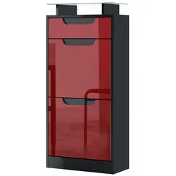 Schuhregale & -schränke Rot von Vladon