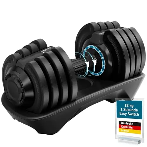 Skandika Paino verstellbare Kurzhantel 12 Stufen, 3-24 kg von Skandika