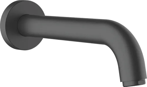 hansgrohe Vernis Blend Wanneneinlauf 71420000 - Badarmaturen mit mattschwarzem Design, ideal für eine stilvolle Badgestaltung und sorgt für einen spritzfreien Wasserstrahl dank AirPower.