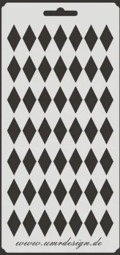 Scrapbooking Schablone S-014 20cm X 10cm